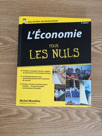 L'économie pour les nuls - livre