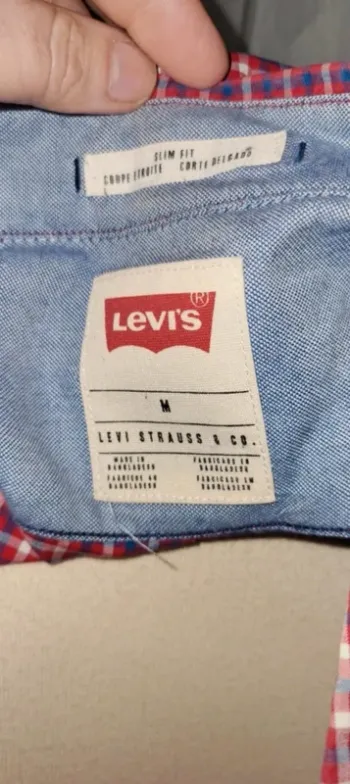 Chemise à carreaux neuve Levi's M