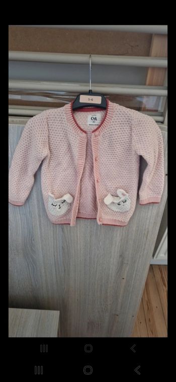 Gilet chaud 80cm