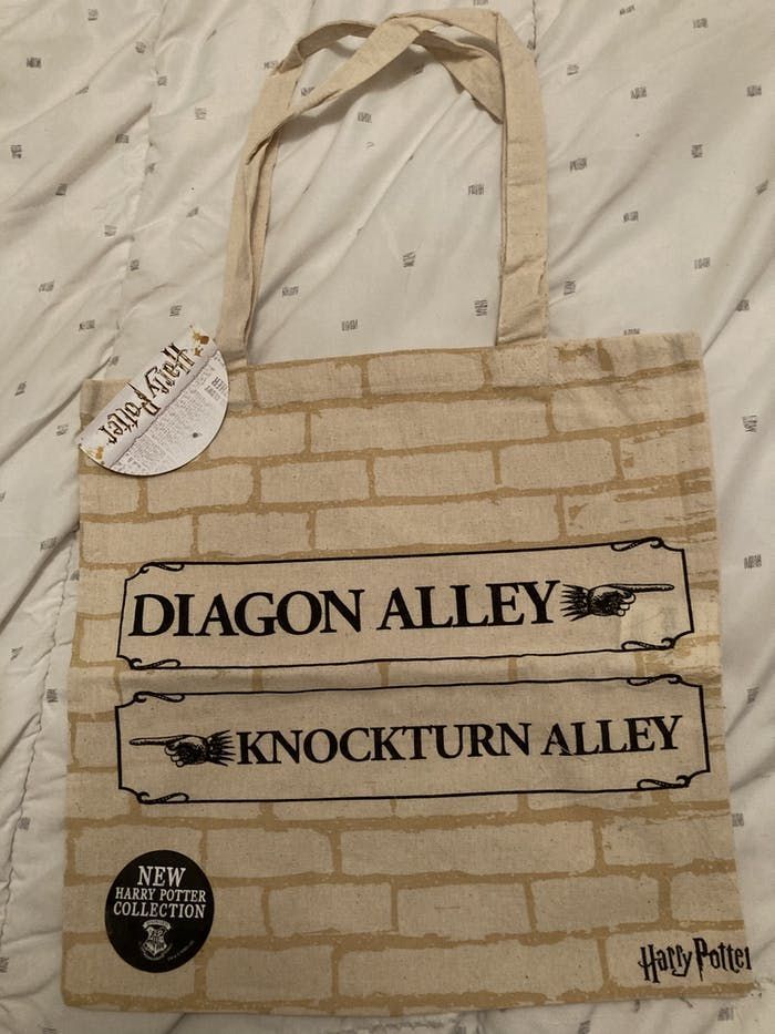 Tote bag le mur d’Harry potter