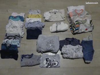 Lot vêtements garçon 3mois