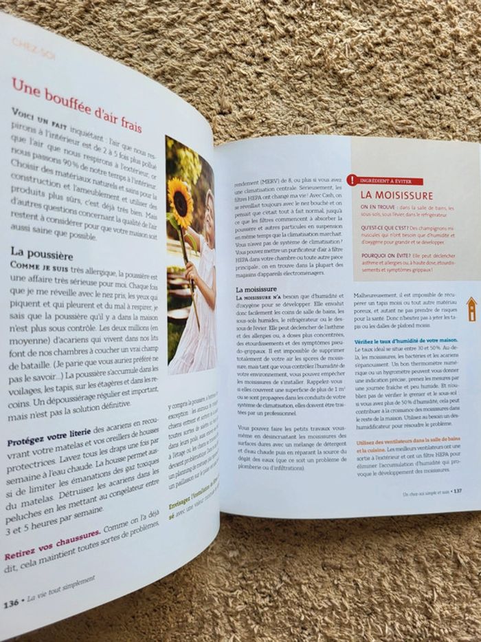 Livre « La vie, tout simplement » de Jessica Alba - guide bien-être/lifestyle - photo numéro 11