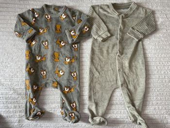 Lot pyjama velours