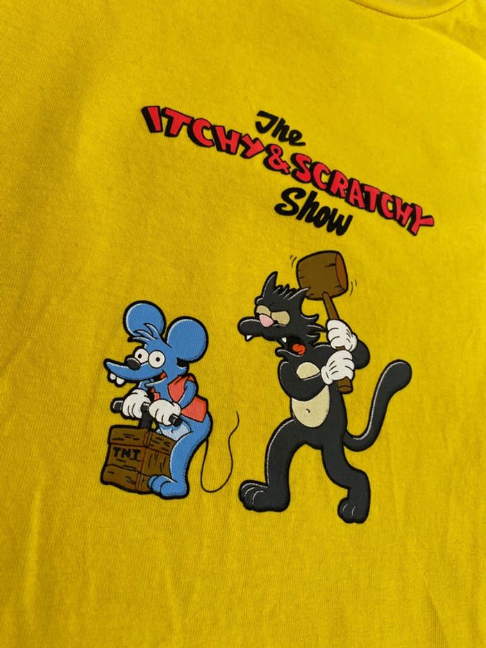 T-shirt Itchy & Scratchy Show - photo numéro 3