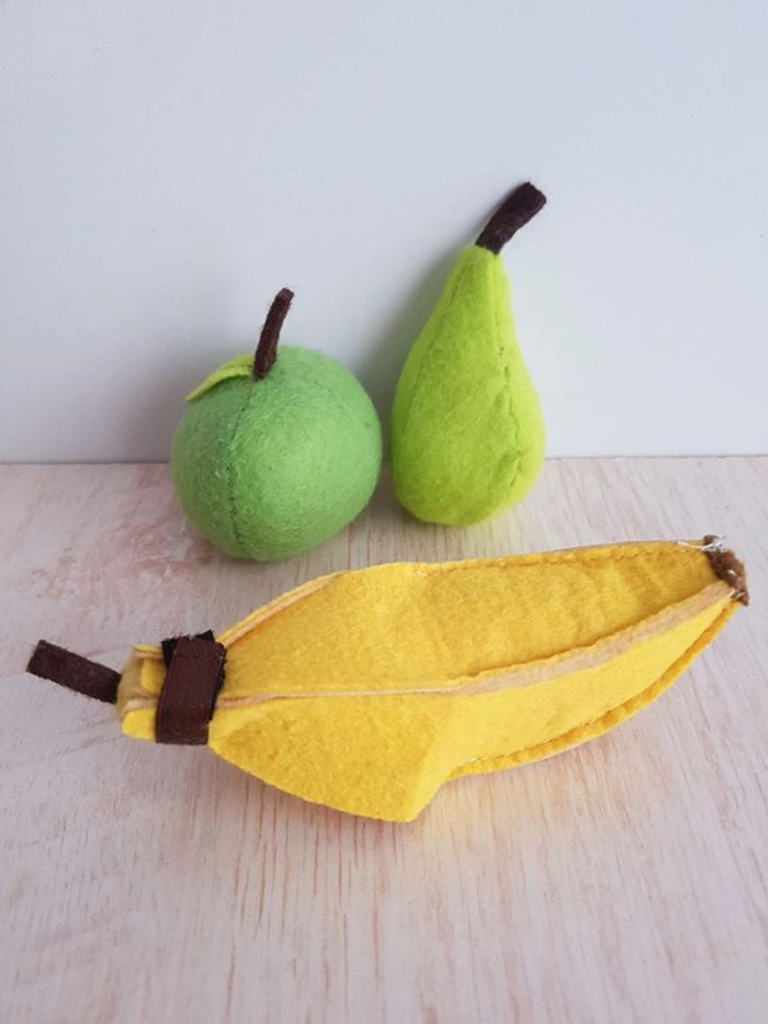 Aliments en tissu et dînette en bois fast-food - photo numéro 12