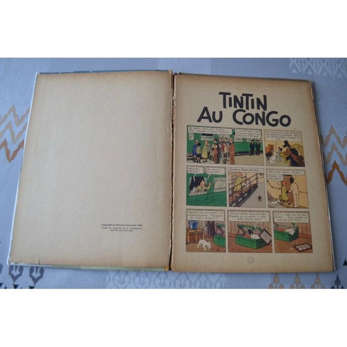 Tintin au Congo EO B1 de 1946 - photo numéro 6