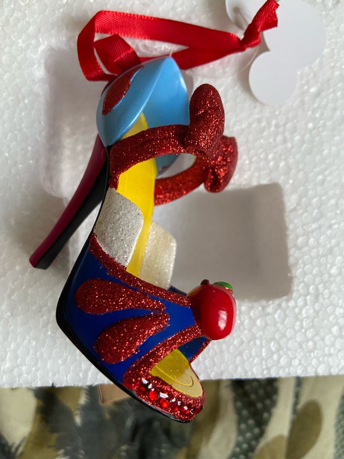 Ornement shoe disney store - photo numéro 2