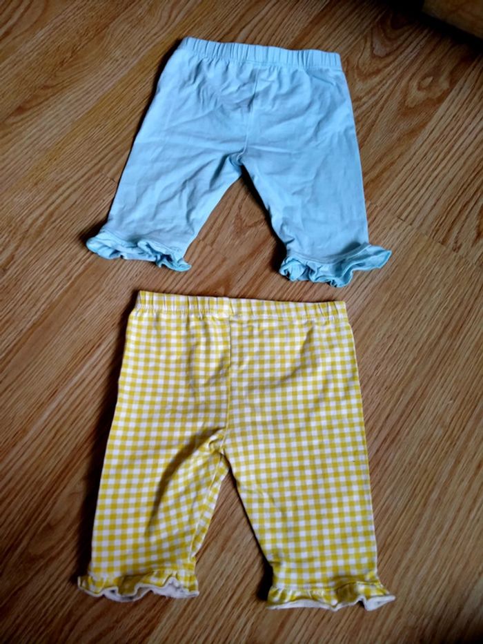 Lot de 2 pantacourt. Tex. Bébé 18 mois - photo numéro 9