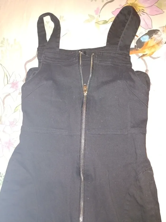 Magnifique robe mim 36 noire fermeture eclair - photo numéro 2