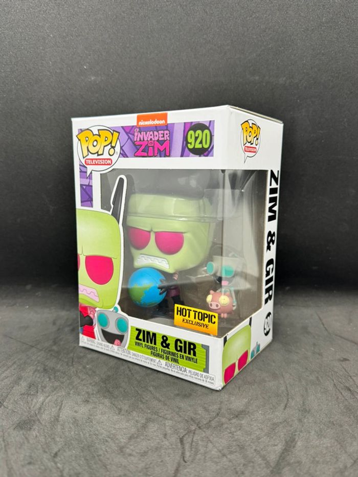 Funko pop invader zim, zim & gir 920 Hot Topic