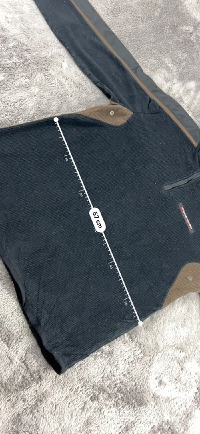 Pull Camionneur Cape Horn Noir & Marron – Taille XL - photo numéro 5