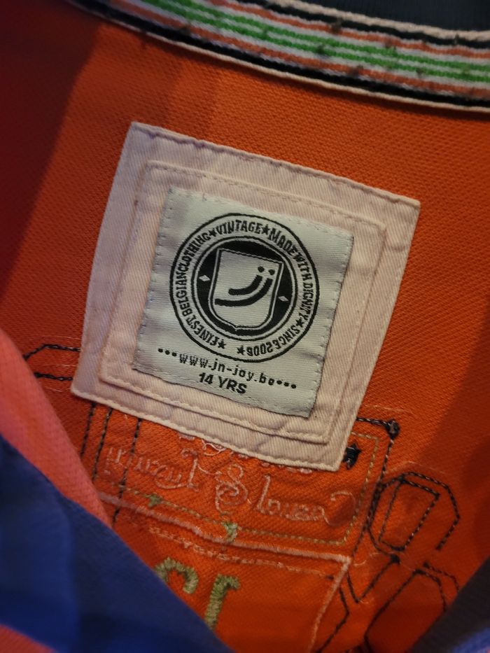 Polo rose orangé Taille 14 ans - photo numéro 3