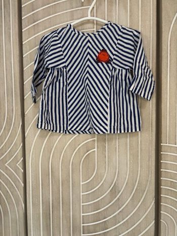Blouse DPAM 6 mois 68 cm