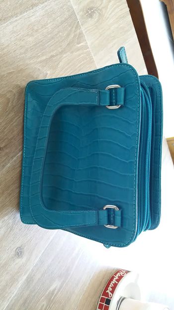 Sac à main turquoise