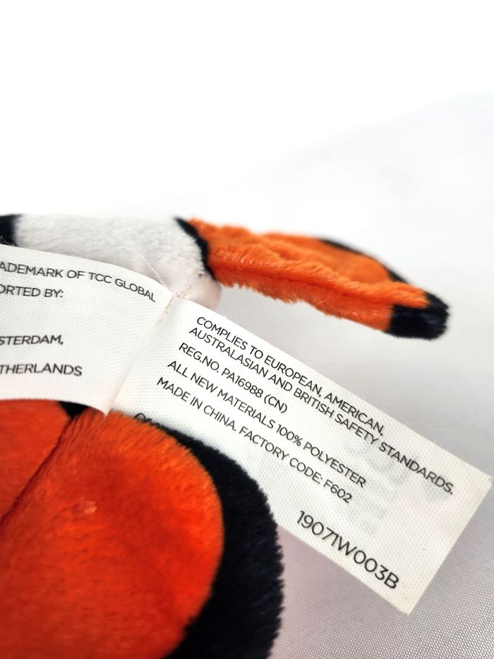 Peluche Poisson Clown - Collection Ocean Buddies - photo numéro 6