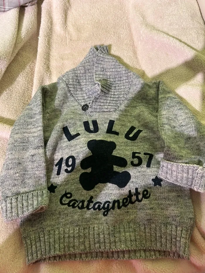 🧸 Pull bébé Lulu Castagnette - photo numéro 2