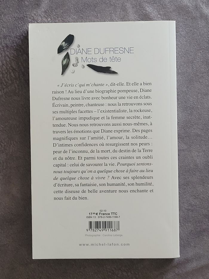 Mots de tête par Diane Dufresne - photo numéro 2