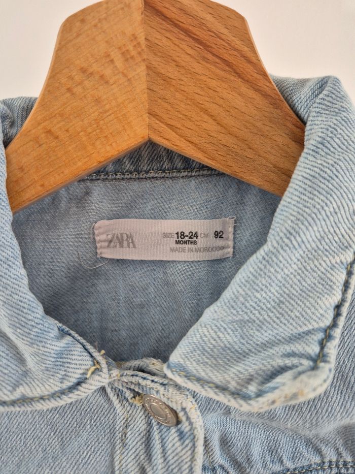 Veste en jean Zara - photo numéro 2