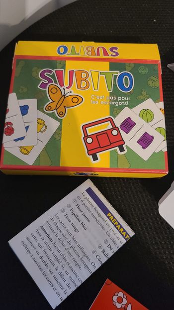 jeu de cartes SUBITO à partir de 6 ans