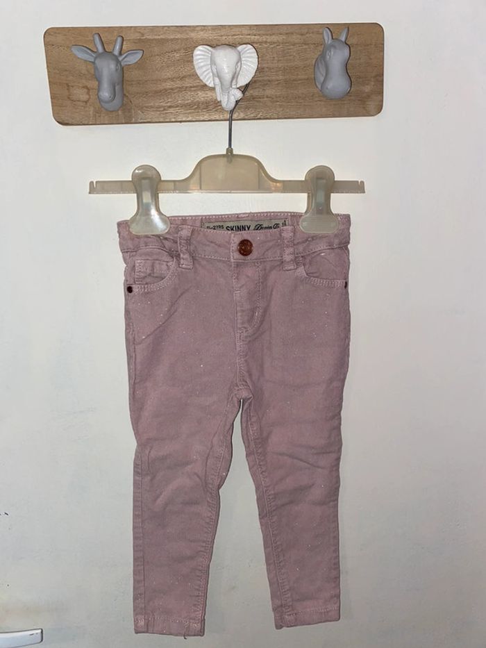 Ensemble pantalon et t-shirt, 18-24 mois, Denim Co/Sans marque. - photo numéro 2