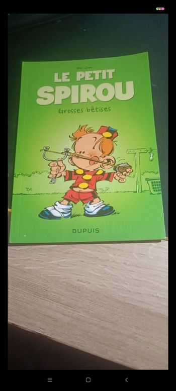 Bd le petit Spirou
