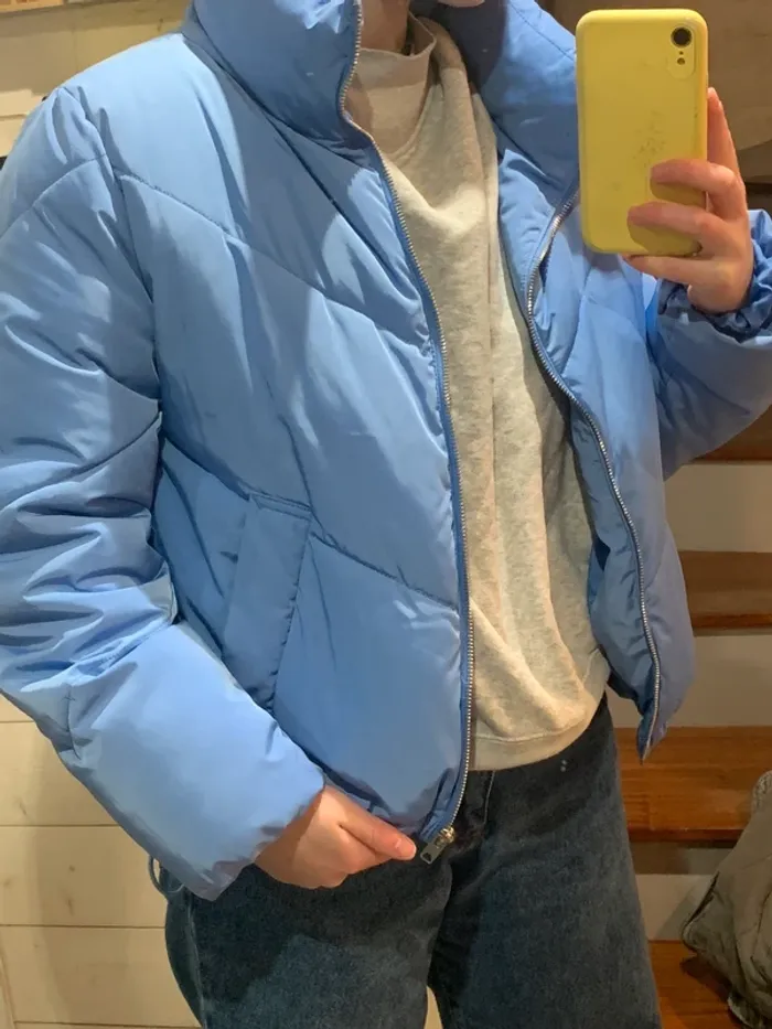 Doudoune bleu H&M