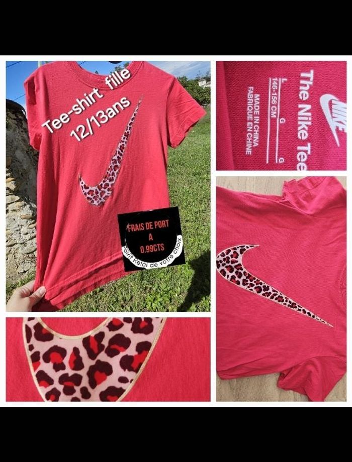 Tee-shirt  manche courte  fille nike 12/13ans