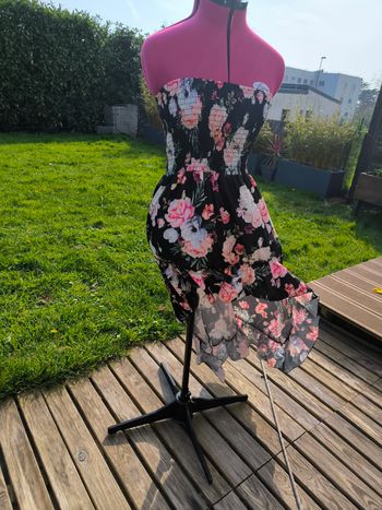 Robe bustier florale Taille unique 