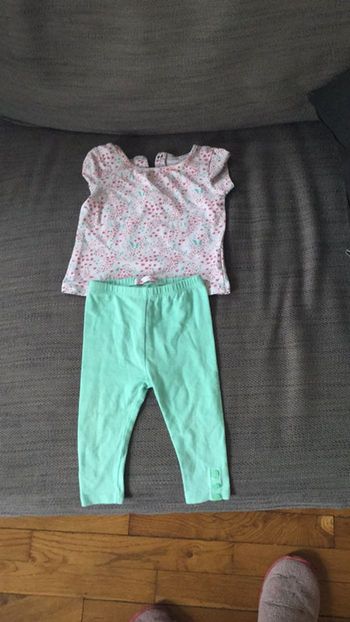 Ensemble bébé fille de marque DPAM