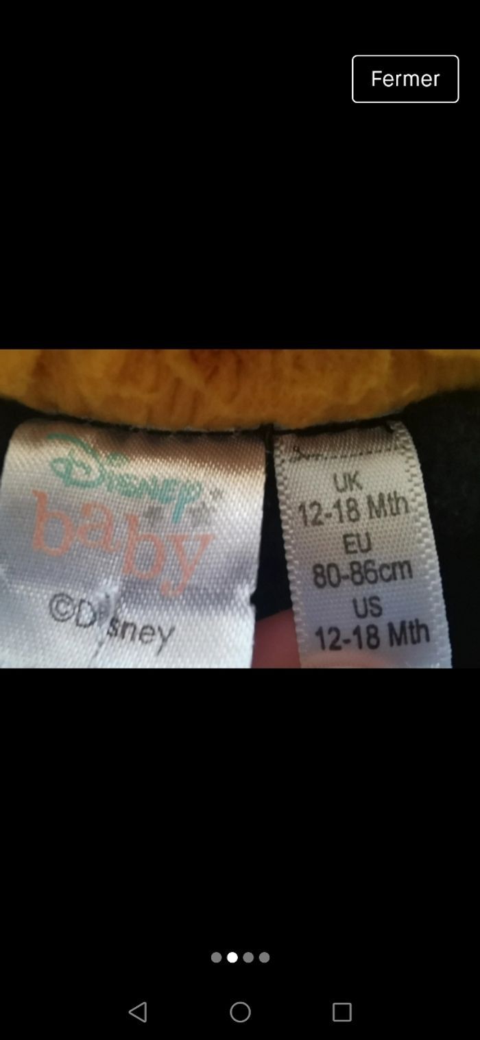 Veste doudoune mickey - photo numéro 2