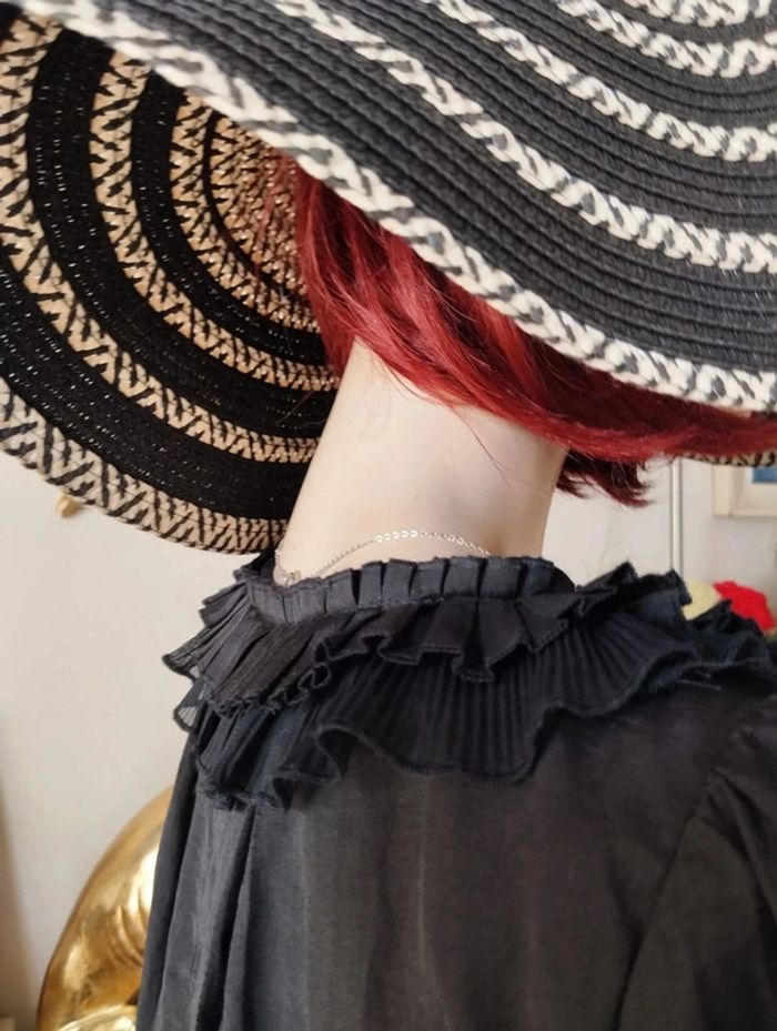 💕Robe Évasée Satin,Froufrous & Sequins T34/36💕 - photo numéro 11