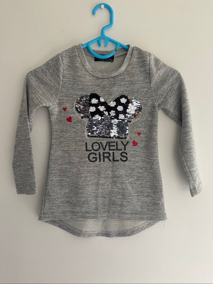 Sweat-shirt manche longue 7-8ans - photo numéro 2
