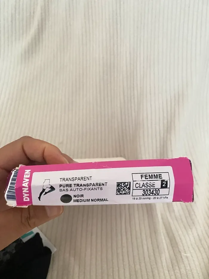Bas auto fixant Taille Médium - photo numéro 2