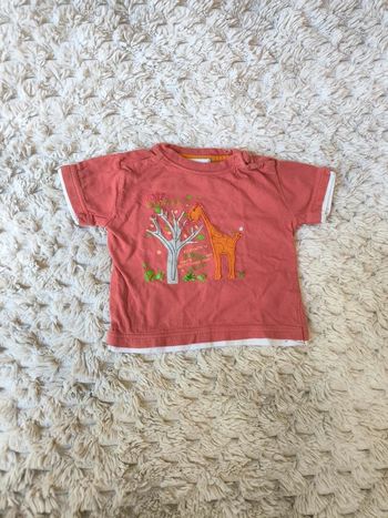 Tee shirt rouge bébé