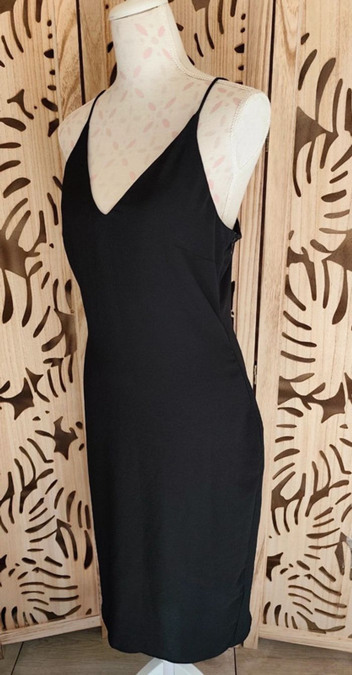 Robe midi fine bretelles Taille 40 Divided H&M - photo numéro 3