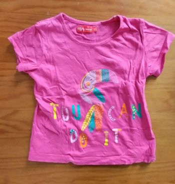 Tee shirt fille 3 ans Tissaia