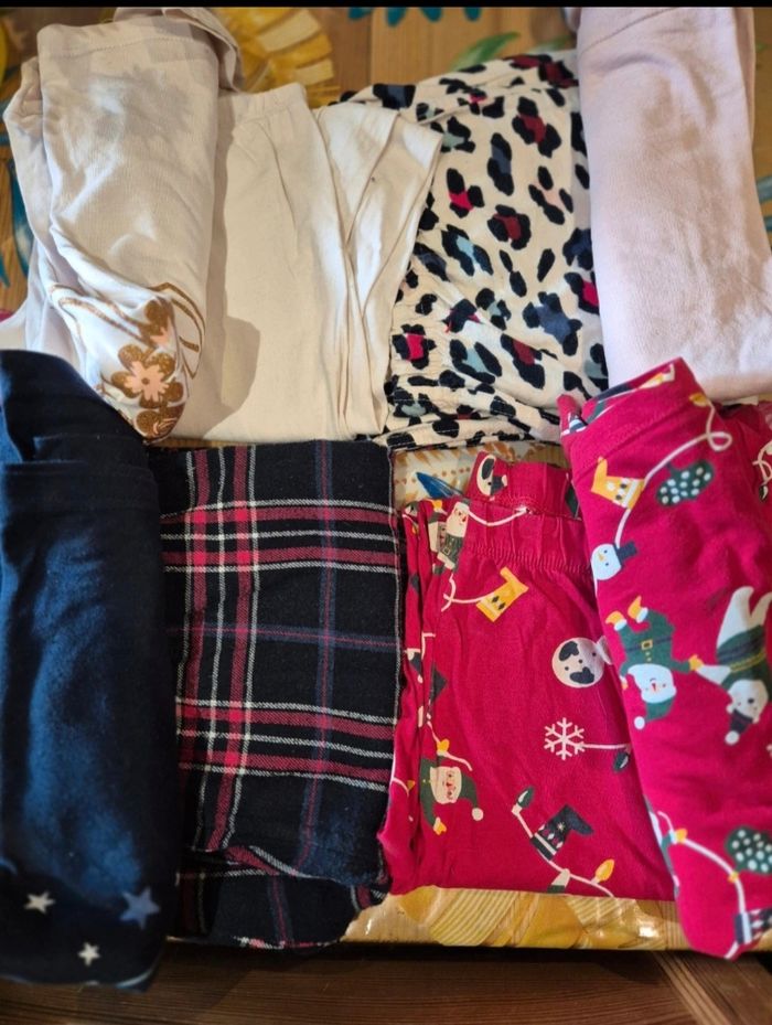 Lot de 4 pyjamas manches longues du 10 ans au 12/14 ans - photo numéro 2
