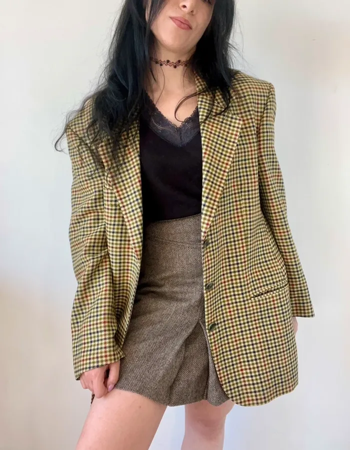 Jupe vintage années 90 plissée taille S - photo numéro 6
