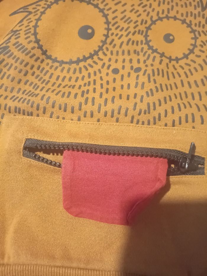 Pull à capuche marron pour garçon - photo numéro 3