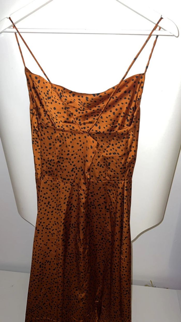 Robe asymétrique satinée - photo numéro 2