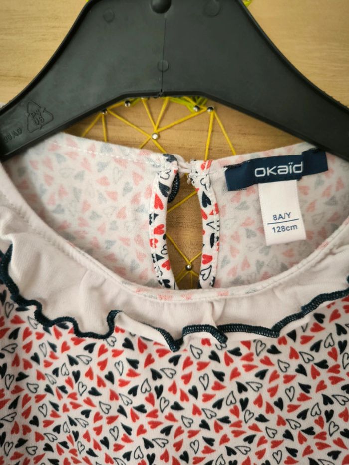 Tee shirt cœur Okaïdi - photo numéro 3