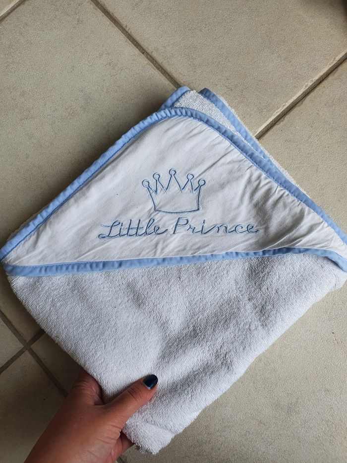 Lot de capes de bain bébé + gant de toilette - photo numéro 3