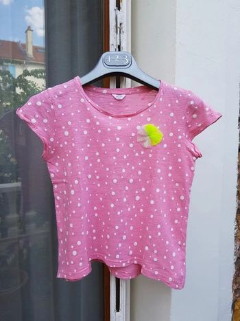 Tee shirt fille - T. 6 / 7 ans