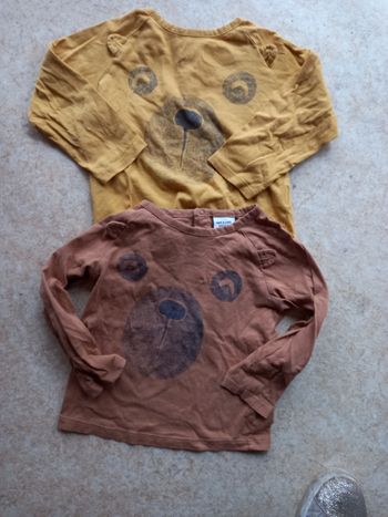 2 hauts tape a l'oeil 2 ans garçon