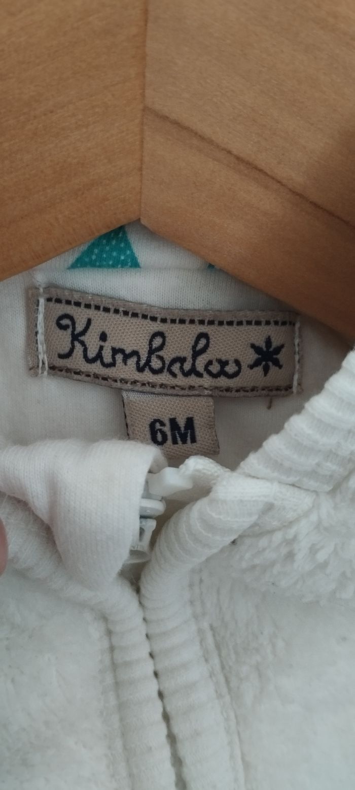 Gilet mixte 6 mois kimbaloo - photo numéro 3