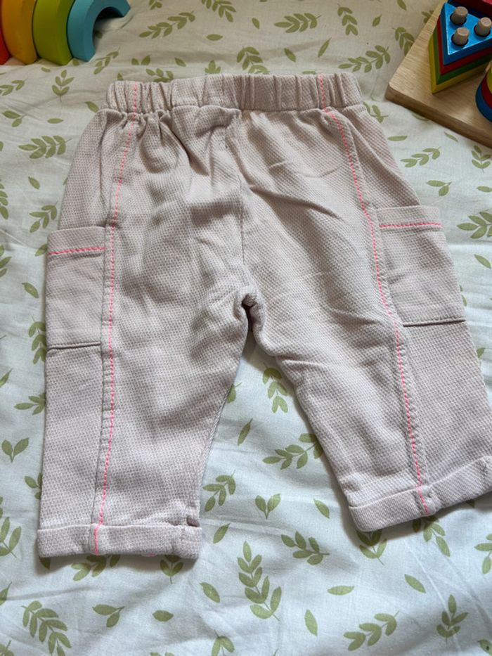 pantalon rose pâle zara 6 mois - photo numéro 4