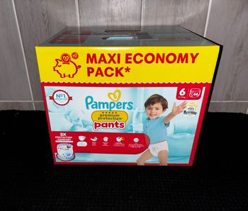 Maxi Pack de 66 Couches Pampers Protection Premium Pants Neuf Dans L’emballage  Taille:  6
