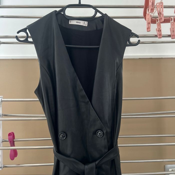 Robe simili cuir Mango taille XS - photo numéro 2