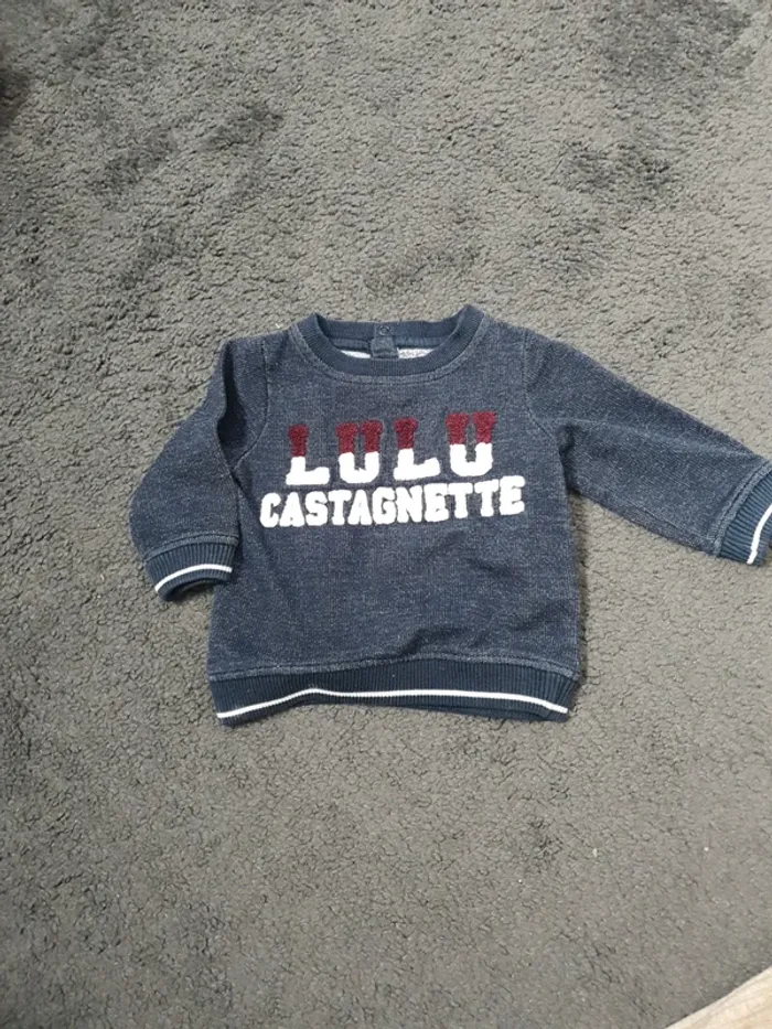 Pull lulu castagnette 12 mois