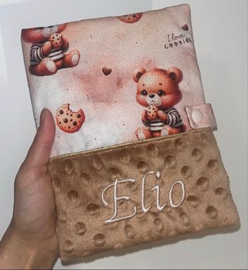 Protège carnet de santé ourson 